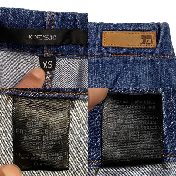 Joe's Jeans Fit The Legging Jeggings Pull On Elastic Waistband Extra Small XS - Picture 3 of 15
